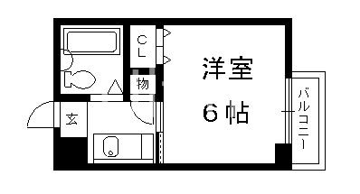 マンションＴＡＴＳＵＭＩＹＡの間取り