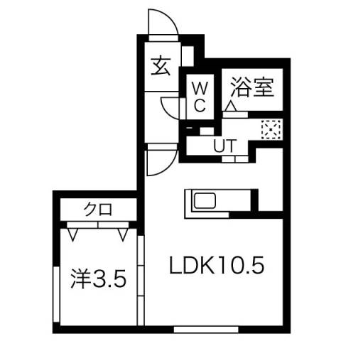 Seleccao南郷（セレソン南郷）の間取り