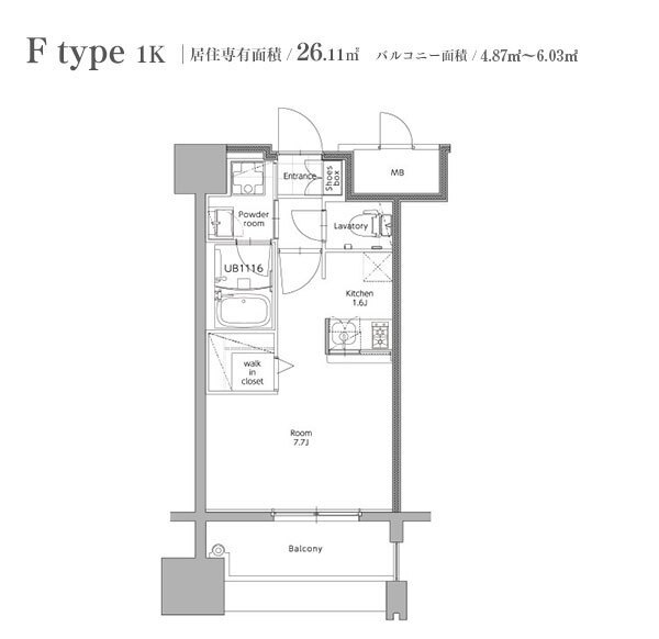 エンクレスト博多ＳＴＹＬＥの間取り