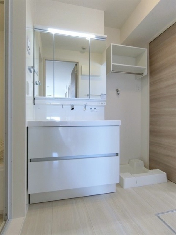 洗面設備　図面と現状に相違がある場合には現状を優先