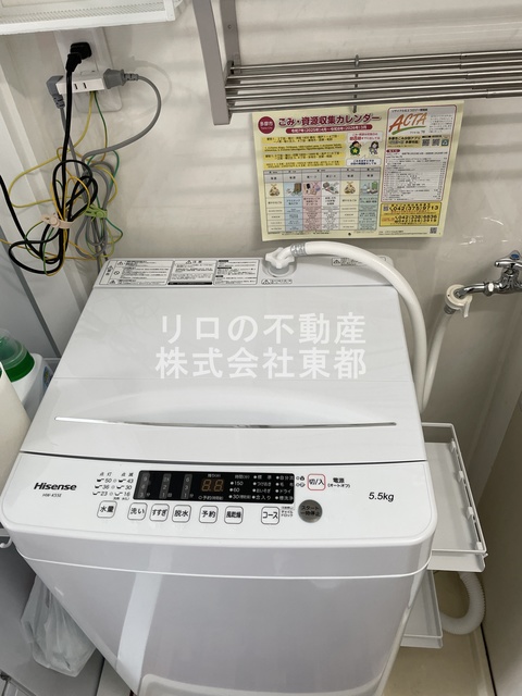 その他　洗濯機置き場は室内にあるので雨に濡れる心配はありません。