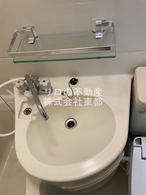 洗面設備　洗面ボウルもついているので、ここで洗顔できますね☆