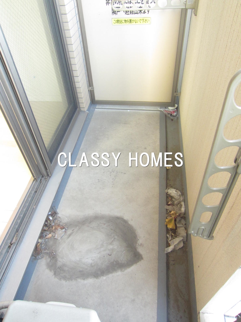 バルコニー　2005年竣工　プレール・ドゥーク品川仙台坂：バルコニー