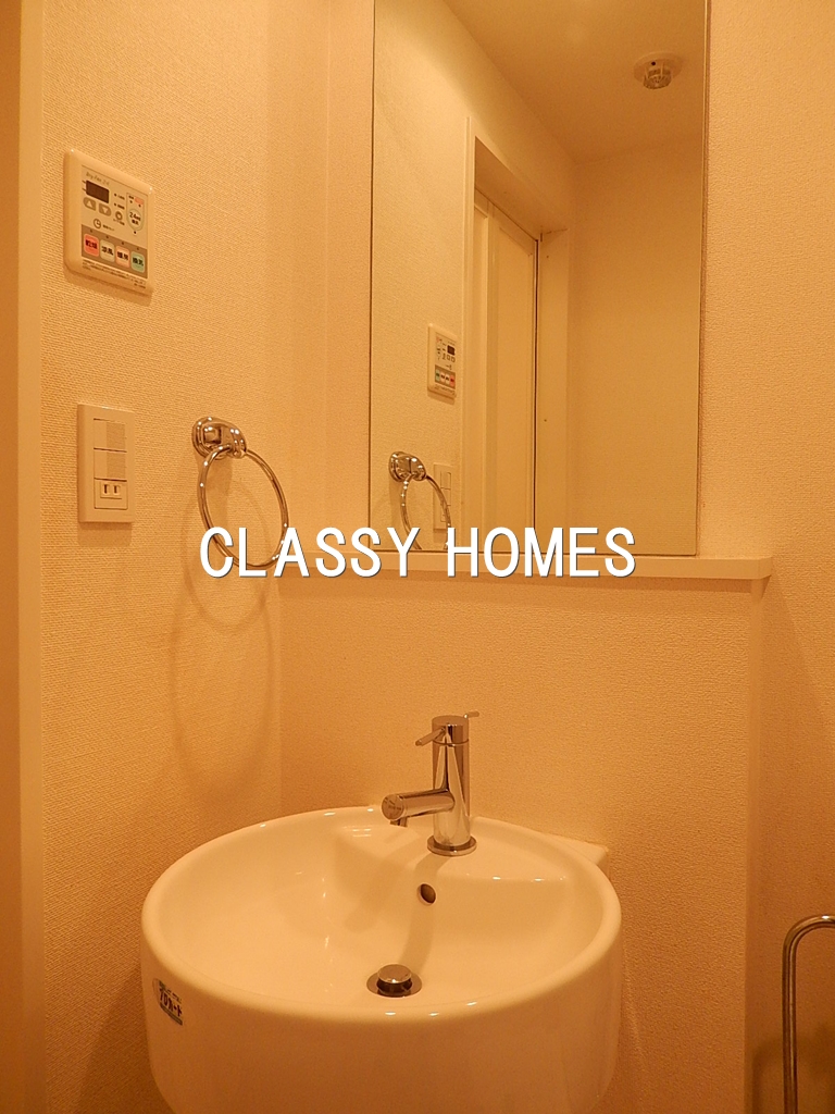 洗面設備　2005年竣工　プレール・ドゥーク品川仙台坂：洗面台