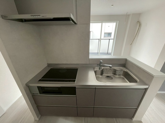 建物外観　建築中