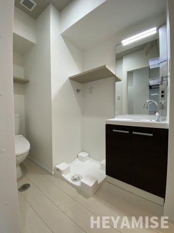 洗面設備　※同間取りの別の階のお部屋の画像です※