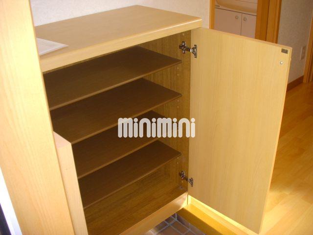 玄関　シューズボックスがついています