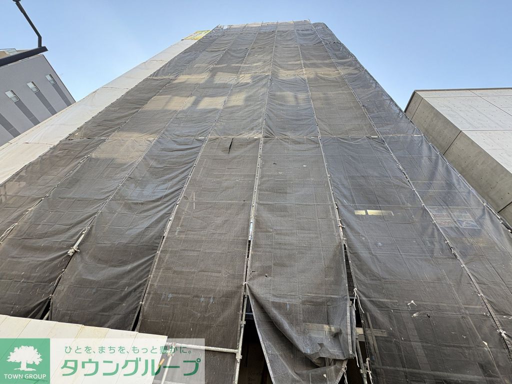 エントランス　建築中です