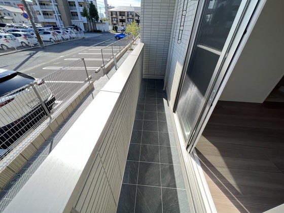 バルコニー　※別部屋の写真です