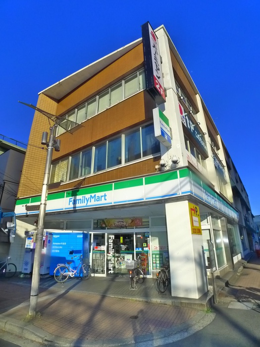 コンビニ　ファミリーマート 市川真間店（コンビニ）まで450m