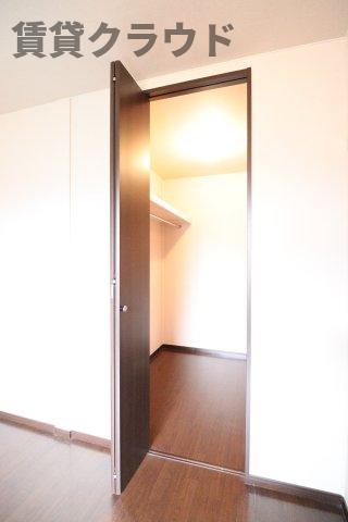 収納　憧れのウォークインクローゼットです！