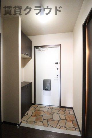 玄関　ゆったりとした玄関です