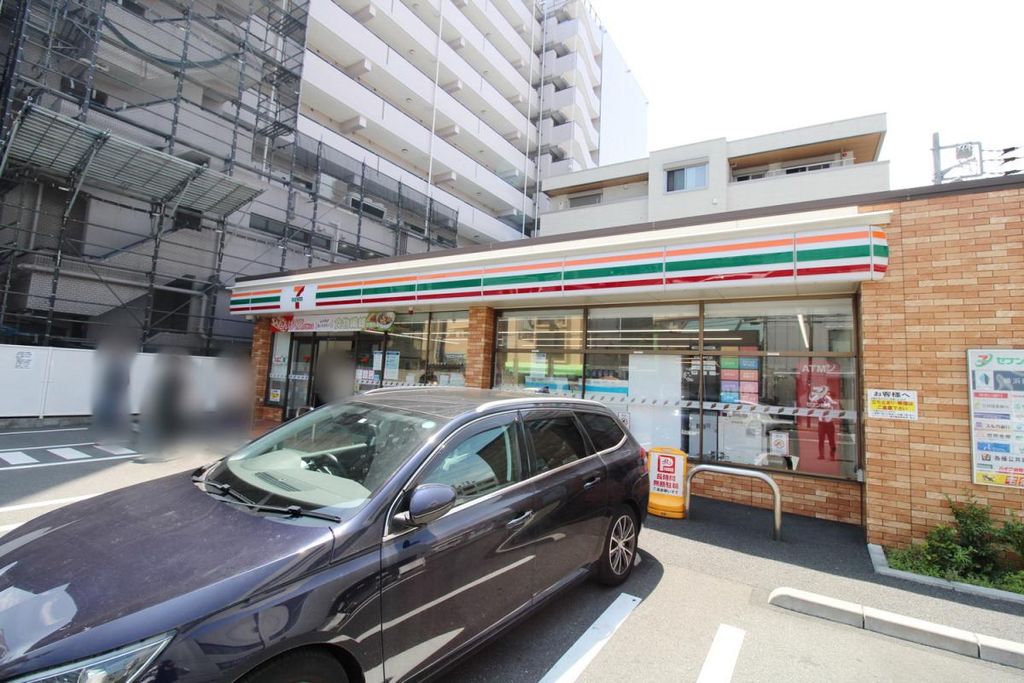 コンビニ　セブン-イレブン 横浜鶴見駅西店（コンビニ）まで80m