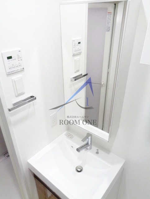 洗面設備　洗面台です。