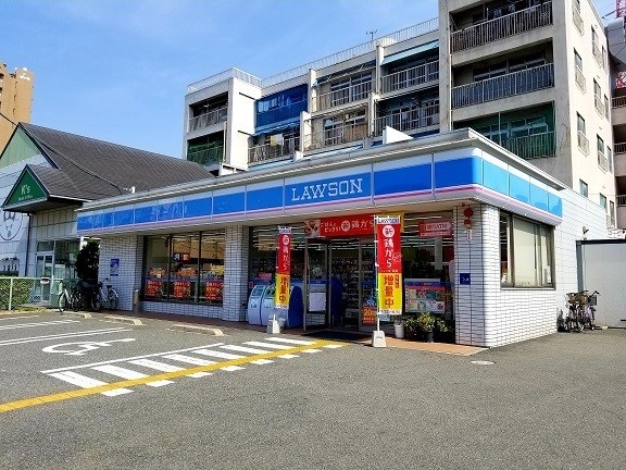 コンビニ　ローソン 新北島一丁目南店（コンビニ）まで354m