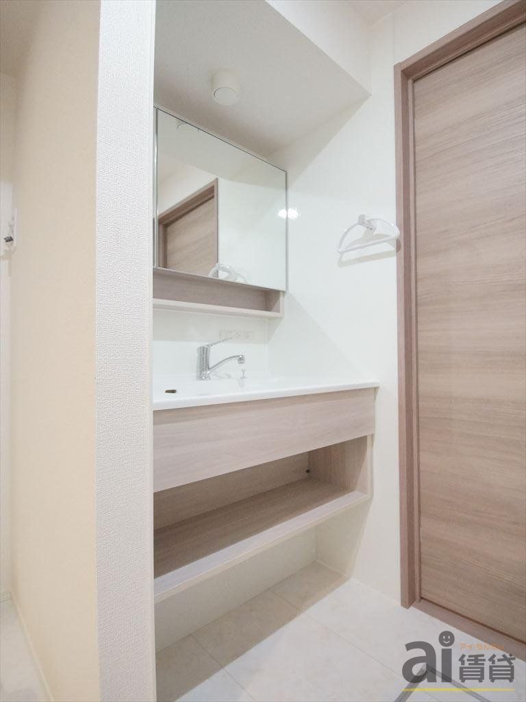 洗面設備　※同施工写真です。