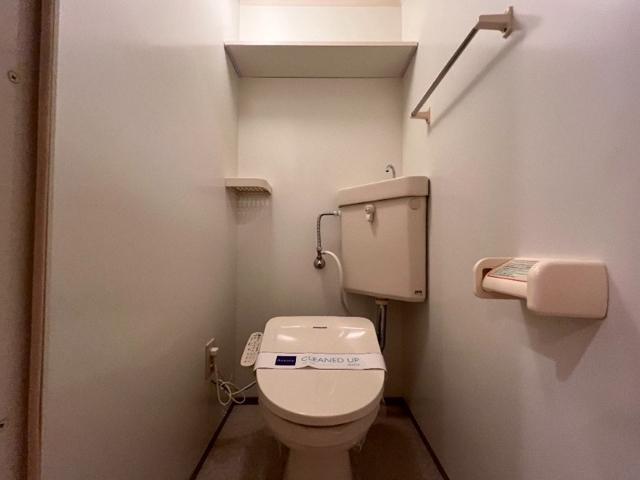 トイレ　ゆったりとした空間のトイレです