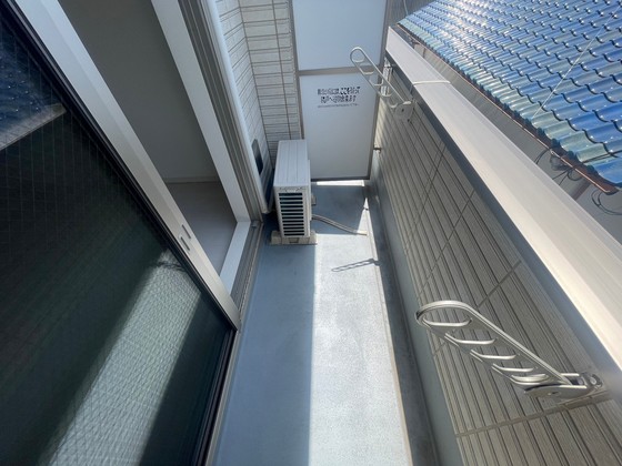バルコニー　※別部屋の写真です