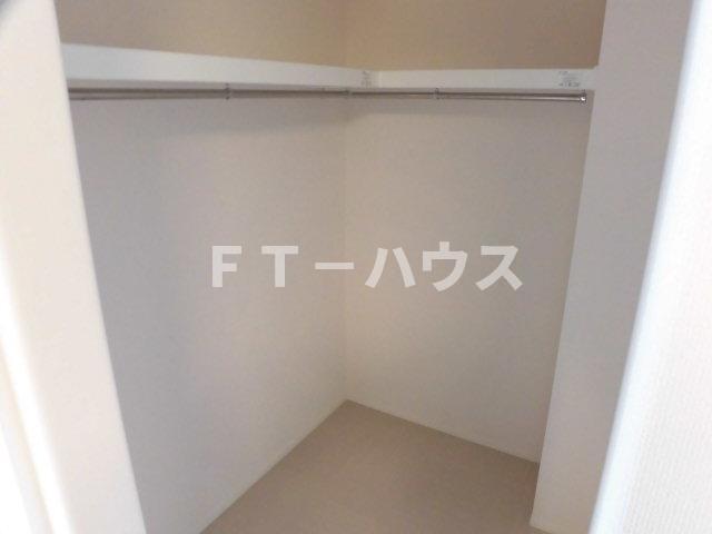 収納　収納便利なウォークインクローゼット
