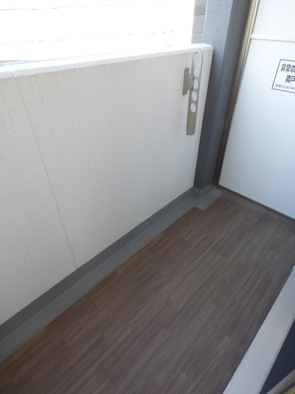 バルコニー　別のお部屋の写真です