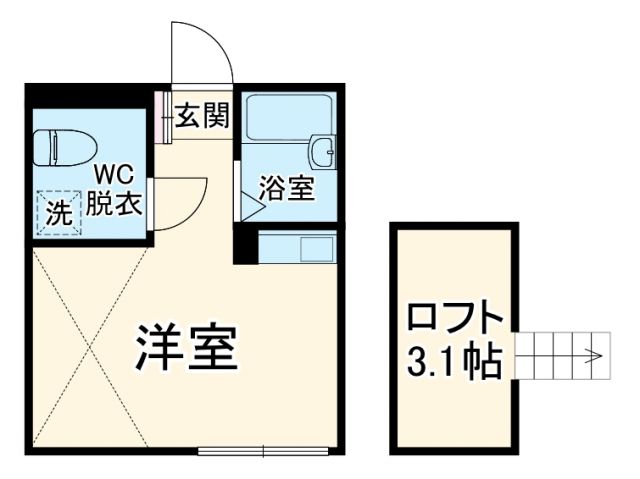ブランドール北見方の間取り写真