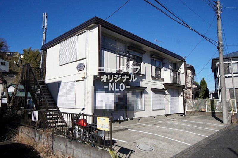 建物外観　積水ハウス施工のアパートです