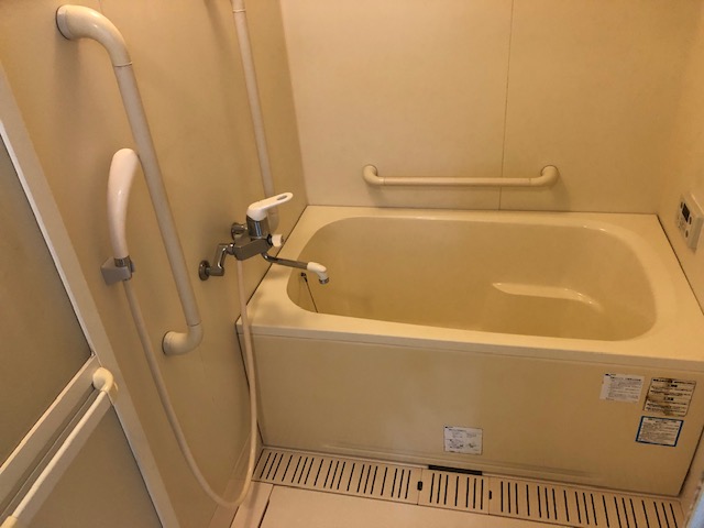 地下鉄谷町線 喜連瓜破駅 徒歩12分 9階建 築29年の風呂写真