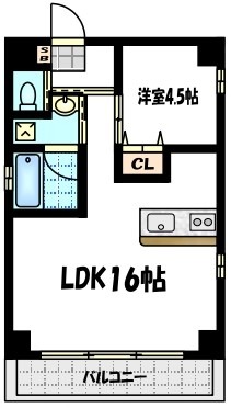 ESPERANZA御所西の間取り写真
