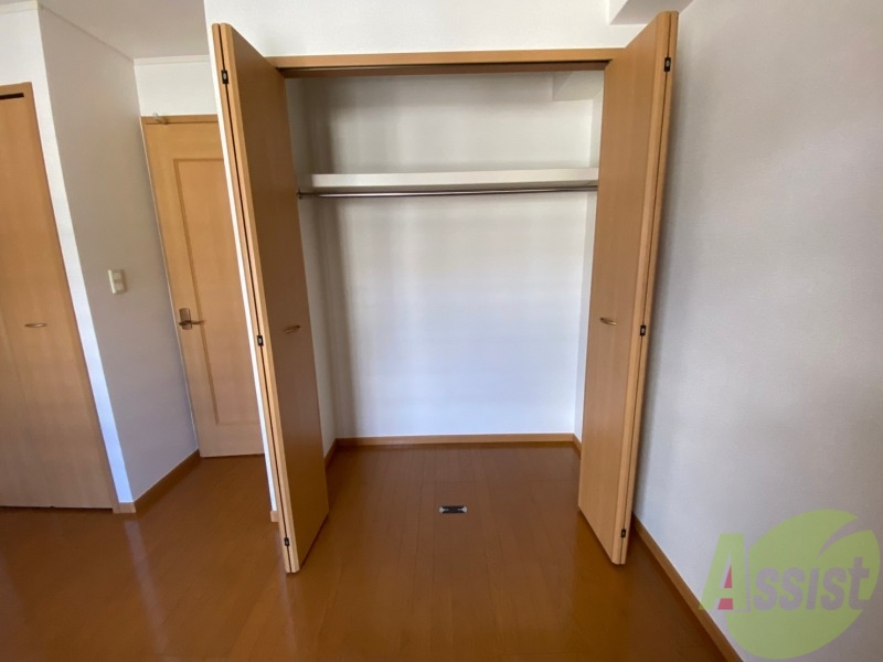 収納　大きなクローゼット