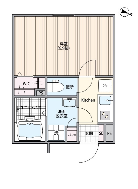 OAK VILLA Shinagawa Residenceの間取り写真