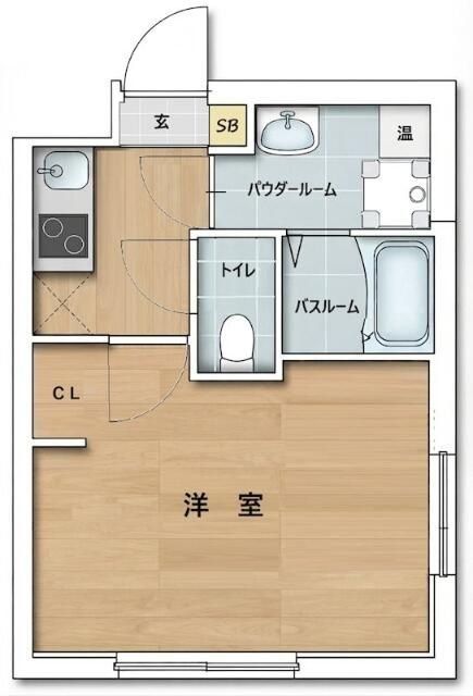 コンフォシード東坂下の間取り写真