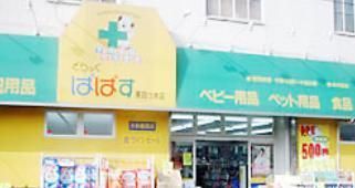 ドラックストア　どらっぐぱぱす四つ木平和橋通り店（ドラッグストア）まで303m