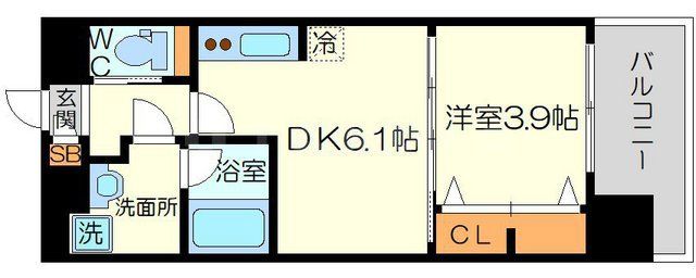 プレジオ十三の間取り写真