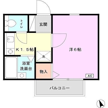 シャルムNの間取り写真