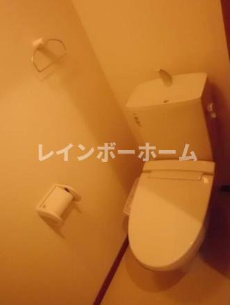 トイレ　同物件別号室参考写真です。