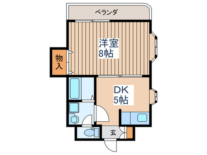 ファロス東住の間取り写真