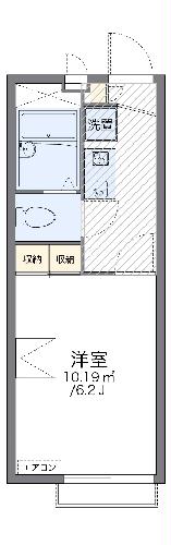 レオパレスベルツの間取り