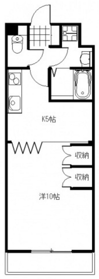 ルネス五日市の間取り