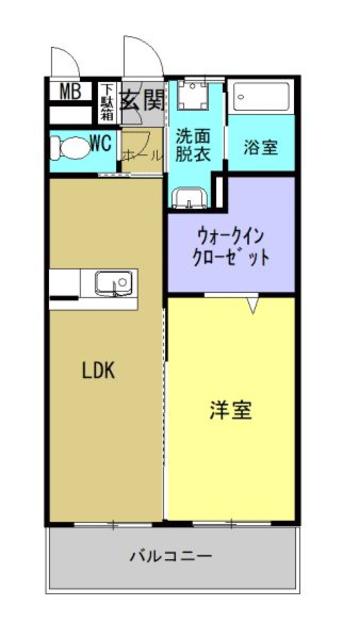 クロスワイズ中西町の間取り