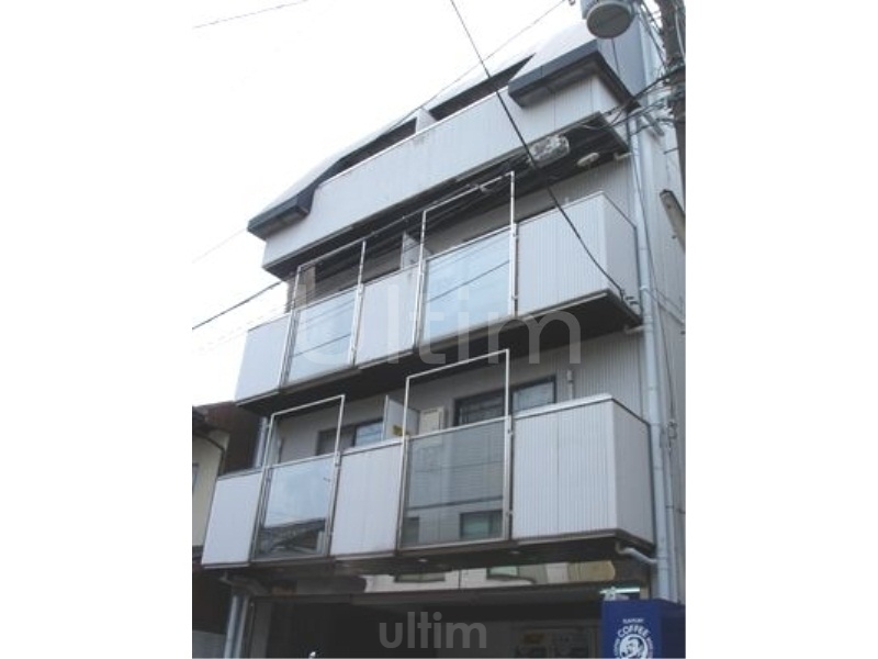 京都市北区紫野上柏野町のマンションの建物外観