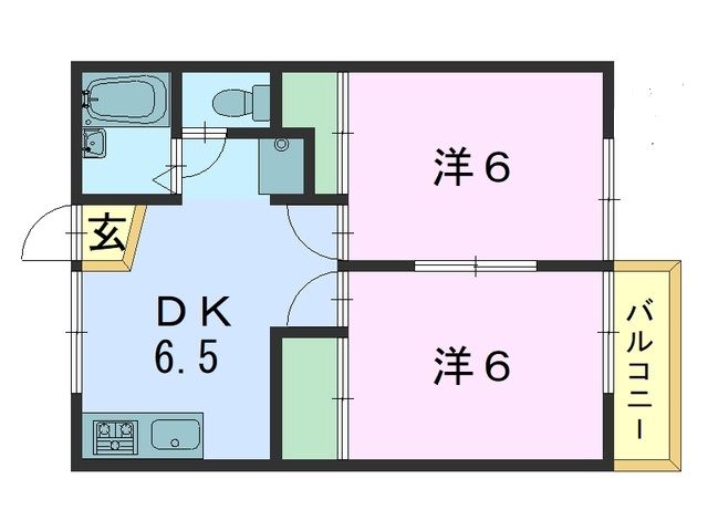 【Ｍ’Ｓグリーンハイツ當麻の間取り】