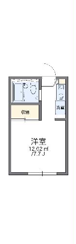 レオパレス玉美第１の間取り