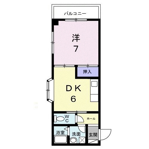 中新川郡上市町稗田のマンションの間取り