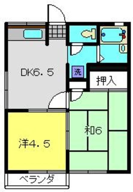 ミノルハイツAの間取り