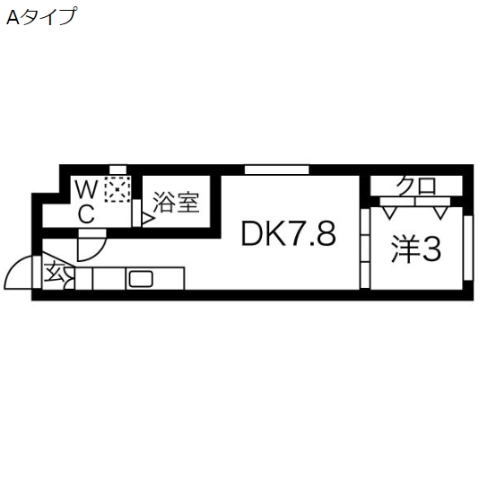 CELENEST名駅西の間取り