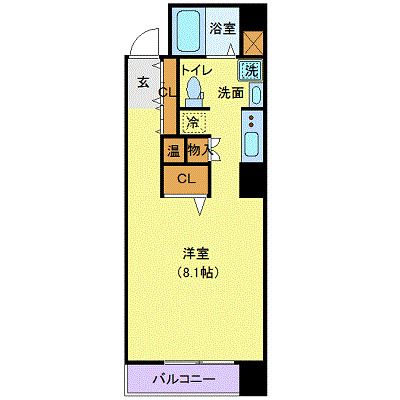 フラワーシティINブラボンの間取り