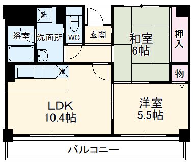 21世紀ペガサスIIの間取り