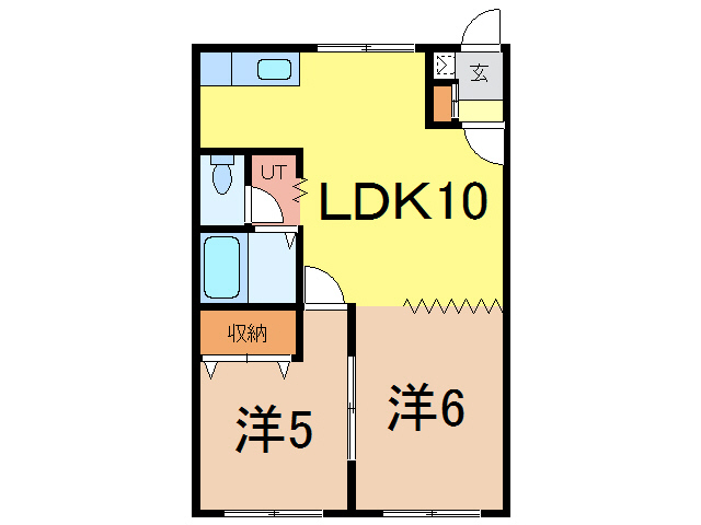 サンライフ錦町IIの間取り