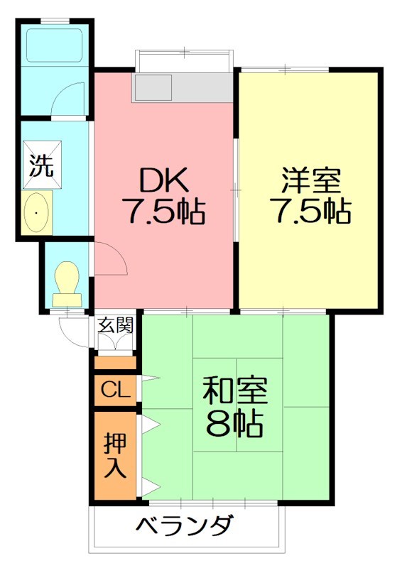 パークサイドの間取り