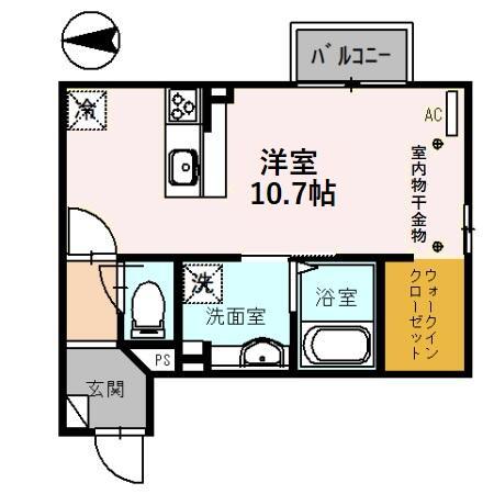 ＴＳ　スターツIIの間取り